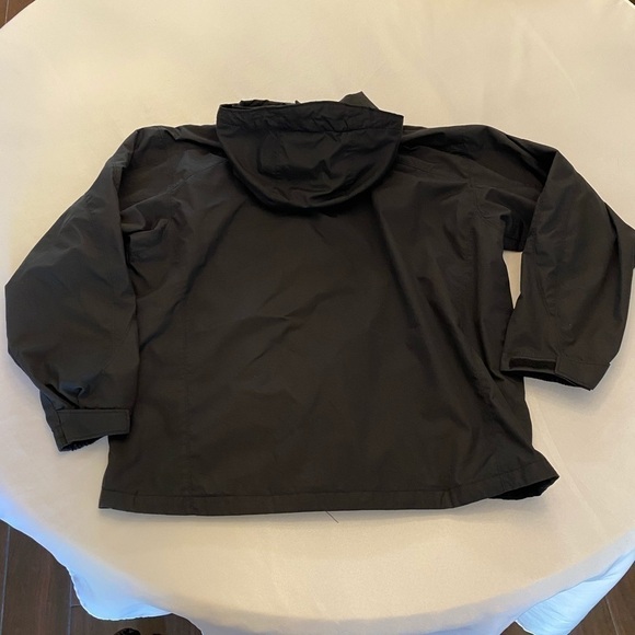 COLUMBIA Men’s Nylon Jacket, Removable Hood, L - Picture 2 of 6